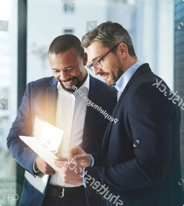 Two professionals doing discussions Two professionals doing discussions